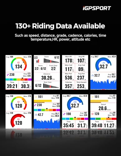 iGPSPORT BSC300T Wireless Bike Computer GPS, Touchscreen Offline MAP Navigation Off Course Warning Compatible with Insta360, for Ebike Road Bike MTB (Touch Screen&Button) - Image 3