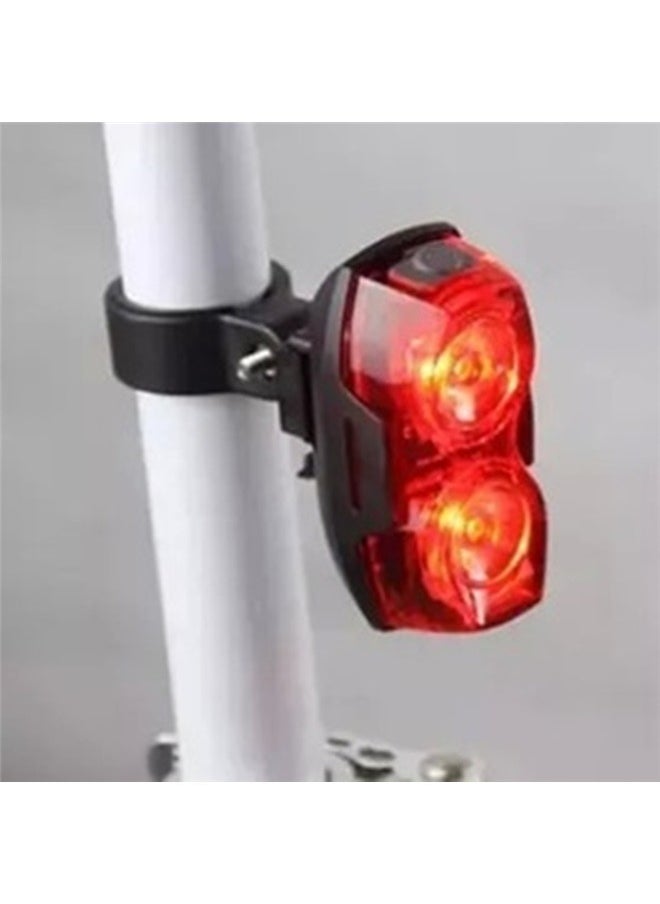 yongsheng LED Safety Warning Headlight For Bicycle Black/Red ，Tail Light  - Image 3
