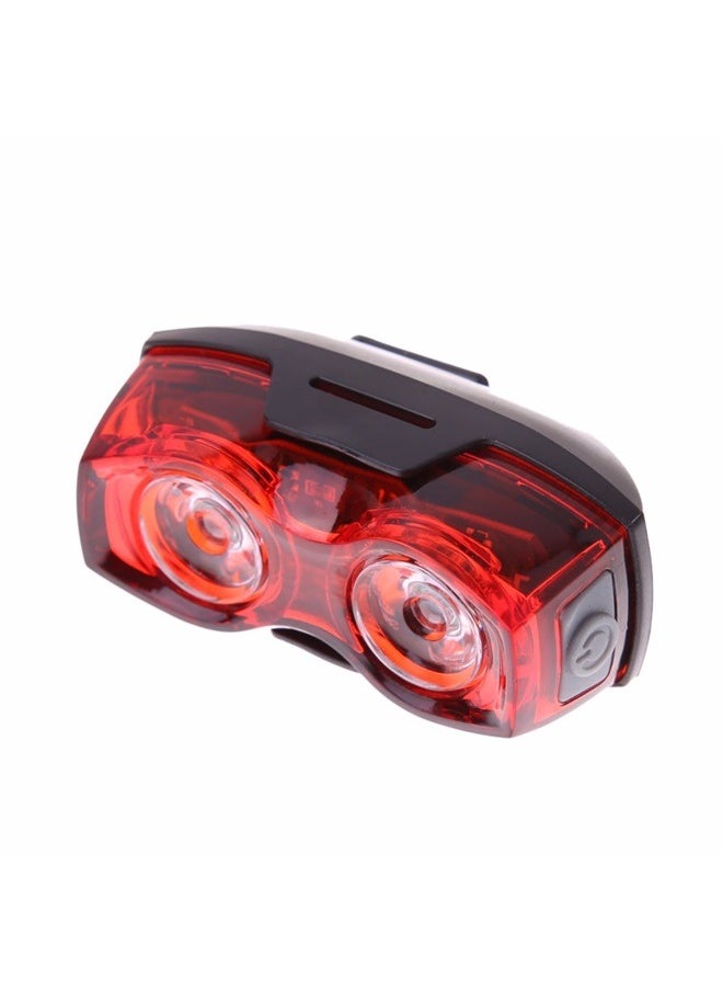 yongsheng LED Safety Warning Headlight For Bicycle Black/Red ，Tail Light  - Image 5