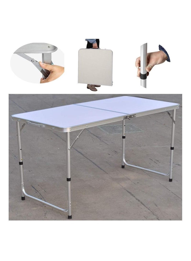 DubaiGallery Portable Plastic Indoor Outdoor Picnic Party Dining Camp Tables Lightweight - Image 4