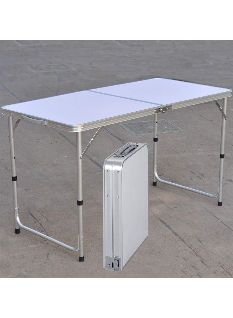 DubaiGallery Portable Plastic Indoor Outdoor Picnic Party Dining Camp Tables Lightweight - Image 1