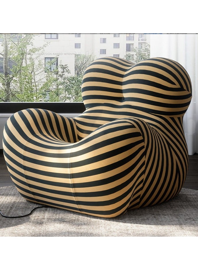 VUCATIN Lazy Sofa, Art Shaped Modern Luxury Lazy Lounger Hydrangea Chair with Soft Waterproof Fabric, Suitable for Living Room, Apartment, Reading Corner, Game and Movie Place - Image 5