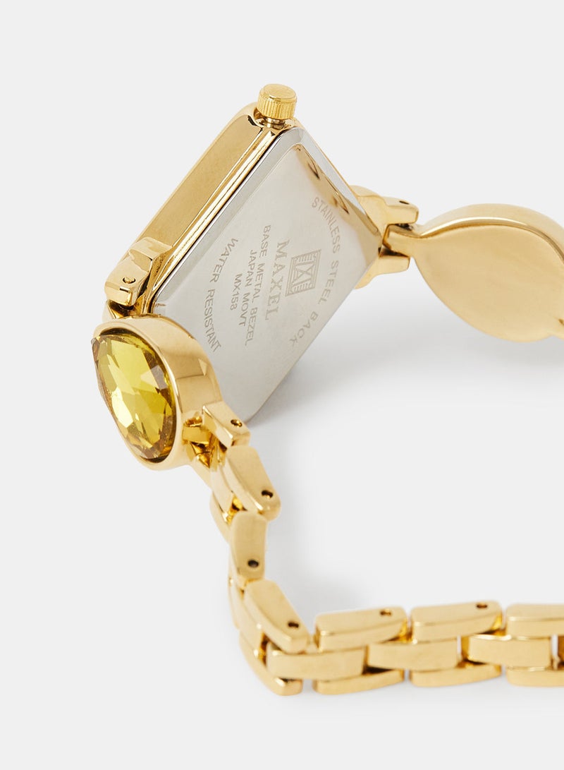 Maxel ساعة يد أنالوج نسائية فيوجن MX221 - 28 مم - Image 4