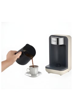 Kiwi Rich Turkish Coffee Maker, 1-4 Cups Capacity – Sleek Design with Rust-Resistant Materials for Authentic Perfect-Tasting Coffee  - Image 2