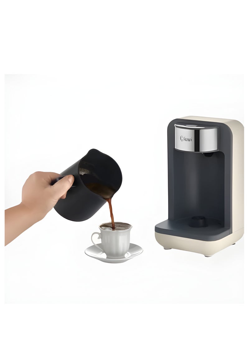 Kiwi Rich Turkish Coffee Maker, 1-4 Cups Capacity – Sleek Design with Rust-Resistant Materials for Authentic Perfect-Tasting Coffee - Image 2