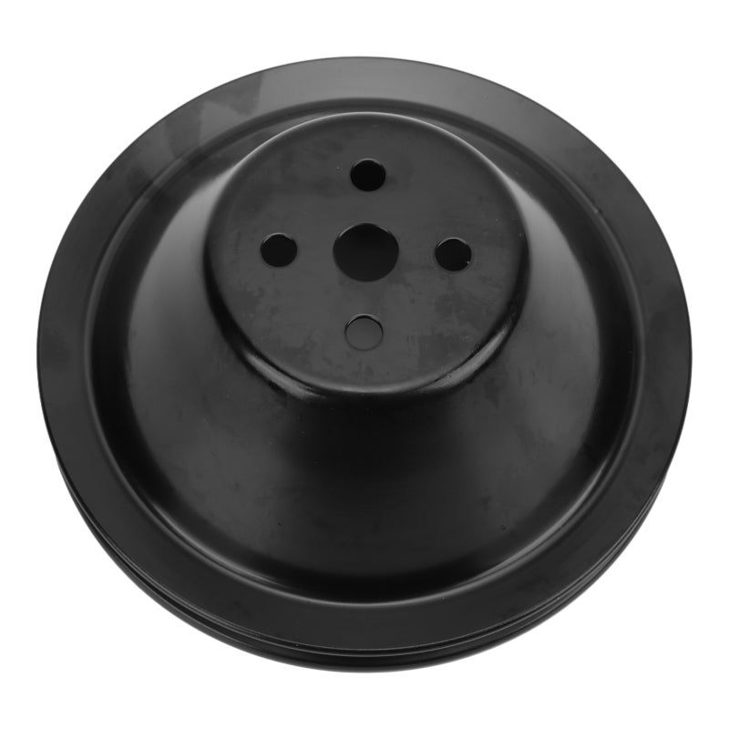 Short Water Pump Pulley Single Groove High Strength Metal Replacement for Chevy Small Block SBC 267 305 400 - Durable Construction - Direct Replacement for Short Pump V-Belt Pulleys for Engine Cranksh - Image 1