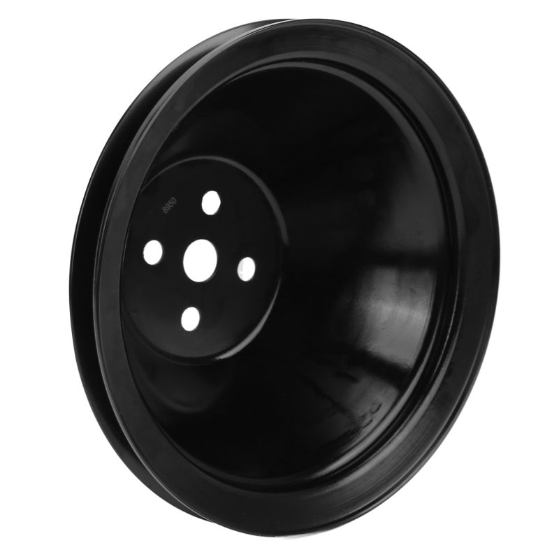 Short Water Pump Pulley Single Groove High Strength Metal Replacement for Chevy Small Block SBC 267 305 400 - Durable Construction - Direct Replacement for Short Pump V-Belt Pulleys for Engine Cranksh - Image 4