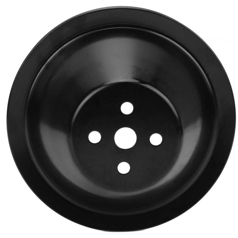 Short Water Pump Pulley Single Groove High Strength Metal Replacement for Chevy Small Block SBC 267 305 400 - Durable Construction - Direct Replacement for Short Pump V-Belt Pulleys for Engine Cranksh - Image 2