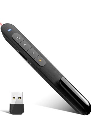 Presentation Clicker Wireless Presenter Remote for PowerPoint for Mac, Computer, Laptop - pzsku/Z290E16752B2FCFF57D0CZ/45/_/1708747156/6413d93d-d660-49d8-938f-31fb3a8999db