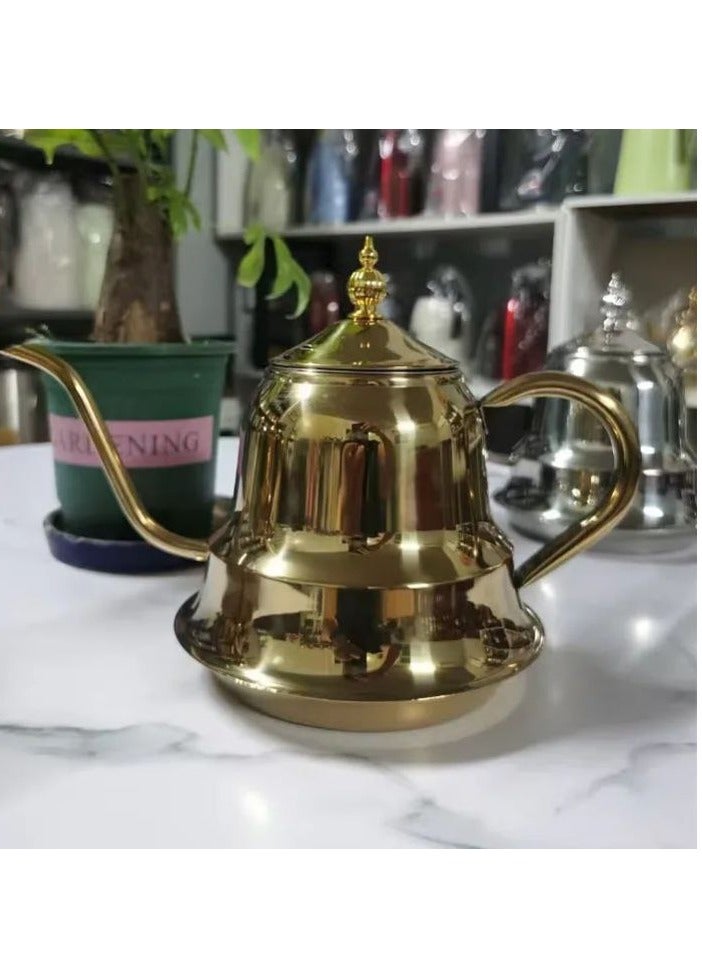 Stainless steel water boiler with a filter to remove impurities - gold color - Image 2