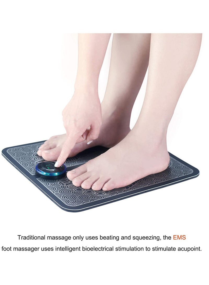 Prime by javaudan Set of Wireless Portable Neck Massager with 8 Modes and 19 Strength Levels  + 5 Speed Mini Portbale USB Reachrageable Massage Gun Deep Tissue Muscle Massager Body Pain Relief Tool - Image 2