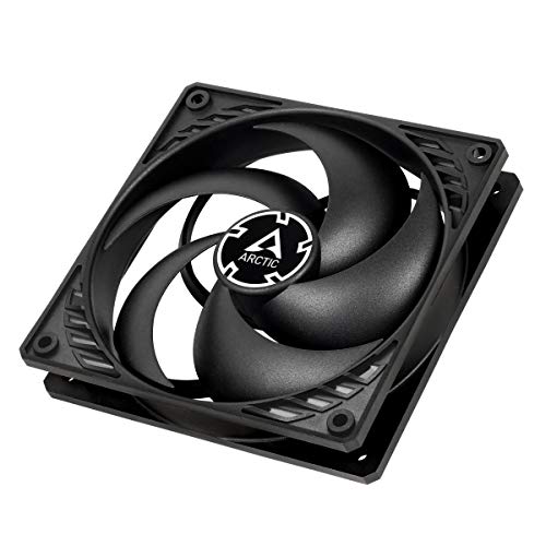 ARCTIC P12 - PC Fan, 120mm Case Fan, Pressure-optimised, Quiet Motor, Computer, Fan Speed: 1800 RPM - Black - Image 4