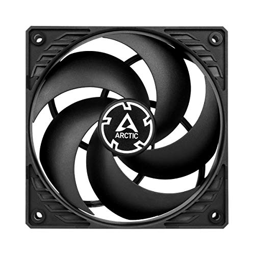 ARCTIC P12 - PC Fan, 120mm Case Fan, Pressure-optimised, Quiet Motor, Computer, Fan Speed: 1800 RPM - Black - Image 2