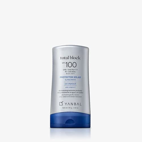 TOTAL BLOCK Sunblock SPF100 Blue Light RSF 99  High Protection by Yanbal