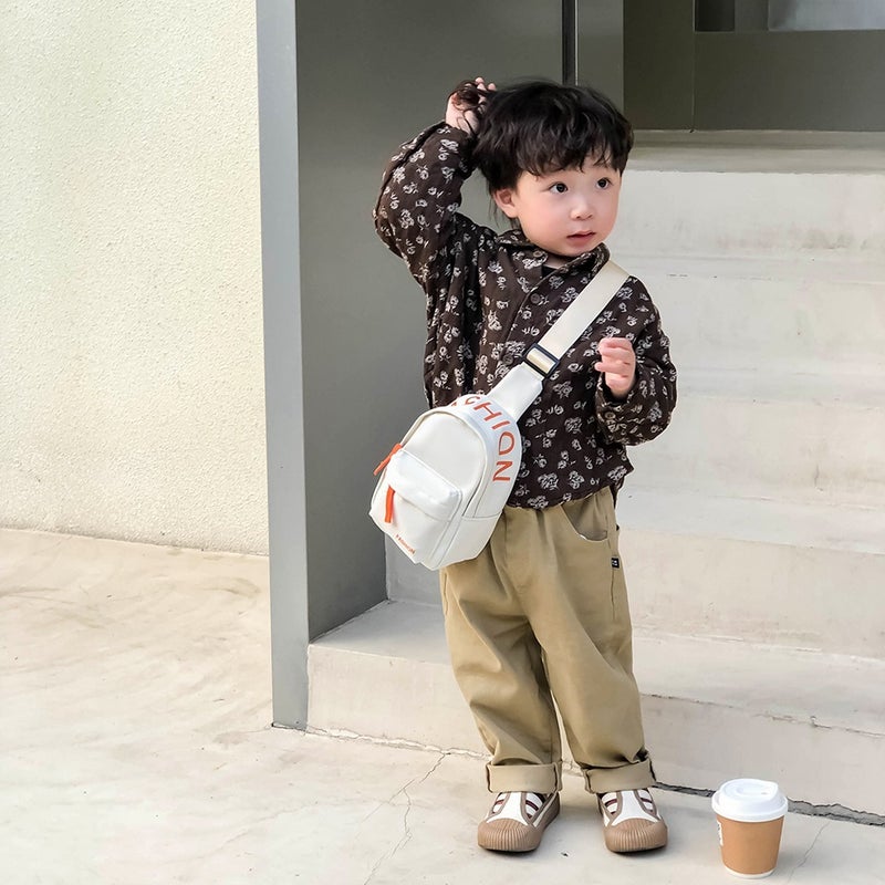 Children'S Chest Bag Simple Boys' Messenger Bag Large Capacity Children'S Bag Travel Shopping Girls' Coin Purse Mobile Phone Bag - Image 3