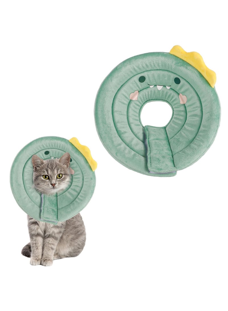 EXCEFORE Cat Cone Collar Soft, Adjustable Cat Recovery Collar, Cat Cones After Surgery for Kittens, Pet Protective Elizabethan Collar After Surgery for Kittens Puppies Small Dogs - Image 1
