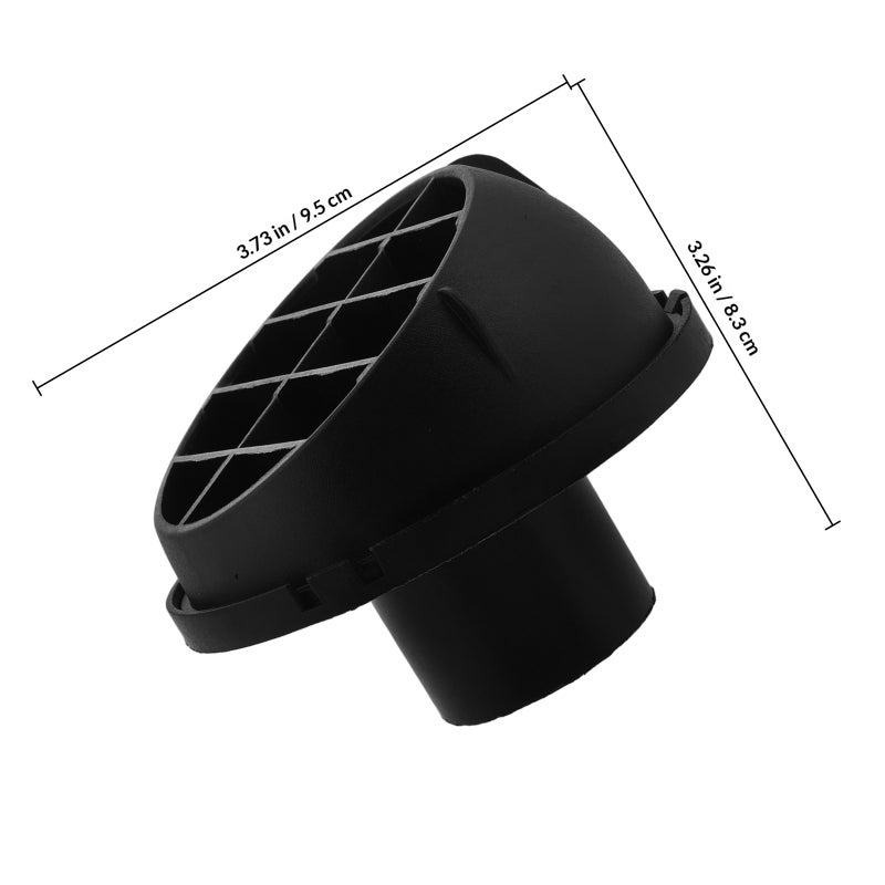 Warm Air Vent Outlet Rotatable Heater Car Heater Duct Hose Pipe Air Outlet Vent Cover for Parking Heater Air Conditioner 42mm - Image 2