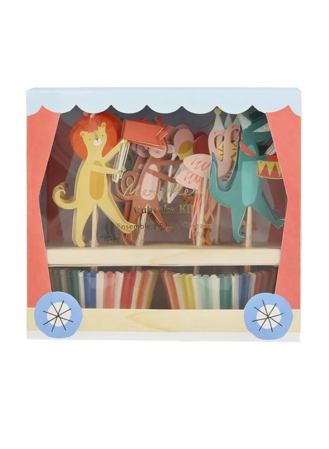 Meri Meri Animal Parade Cupcake Kit