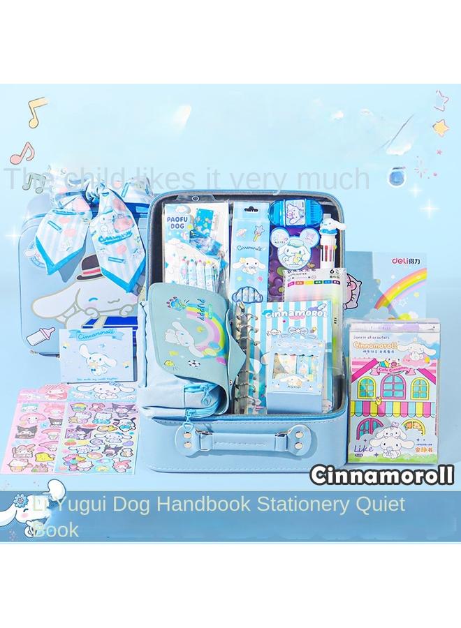 Bluejw Yugui Dog Hand Account Suit Gift Box Hand Account Stationery Big Gift Bag School Supplies Girl's Birthday Gift For Children - Image 2