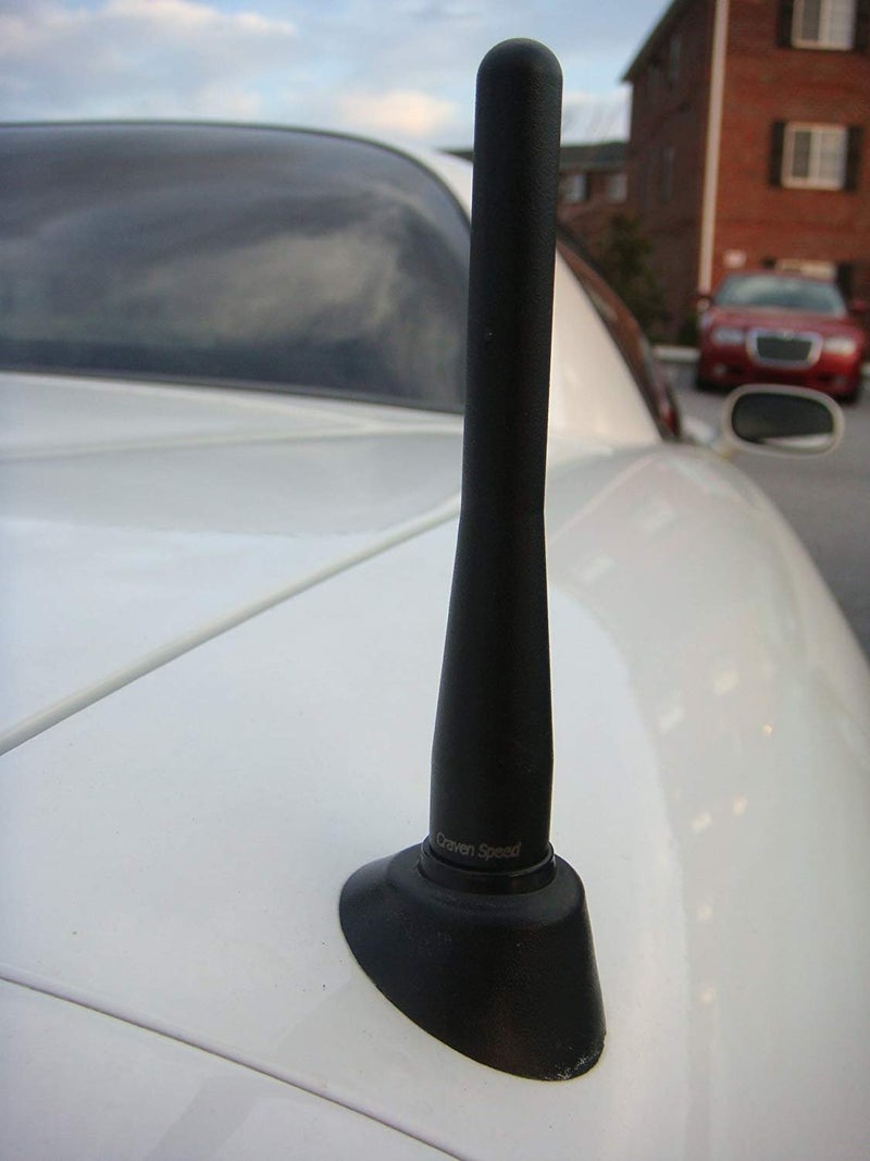 CravenSpeed Stubby Antenna Compatible with Chevy Corvette 1997-2004 | 4 inches | Short Antenna Replacement | Made in The USA - Image 4