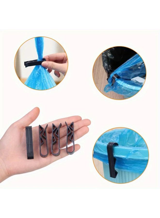 10 Pcs Black Multi Purpose Sealed Food Bag Clips Non Slip Garbage Bag Clips Memo Clips For Kitchen Bathroom Bedroom Living Room Dormitory Office - Image 4
