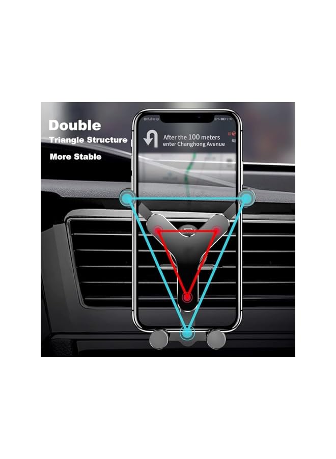 Green Tiger Car Phone Holder with Rotatable Swing Arm, Hands-Free Car Vent Phone Mount with Newest Metal Air Vent Clip Fit for All iPhone Android Smartphones - Image 5