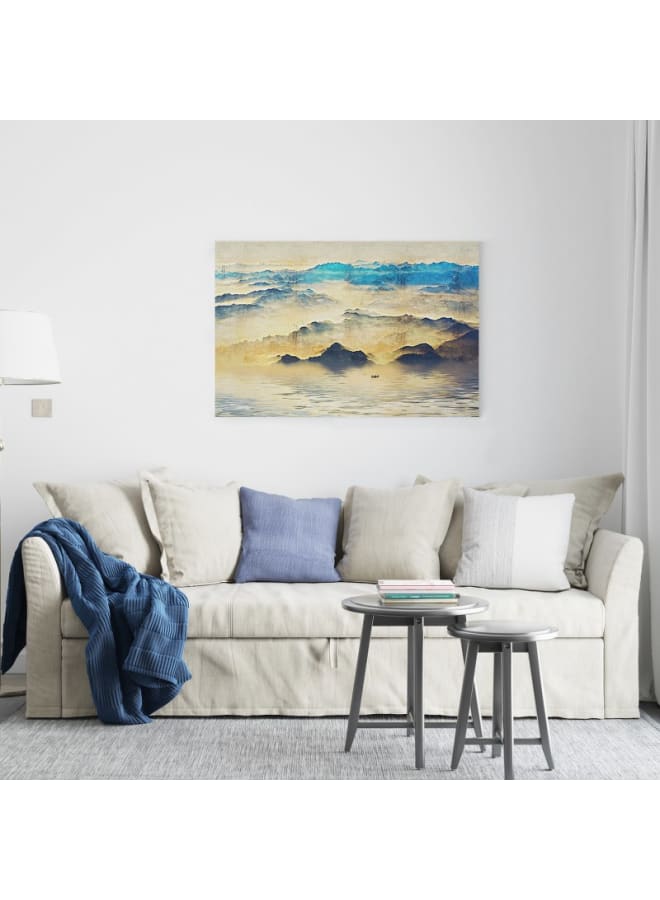 Home Gallery Super Large Sunset landscape Printed canvas wall art 120x80 - Image 1