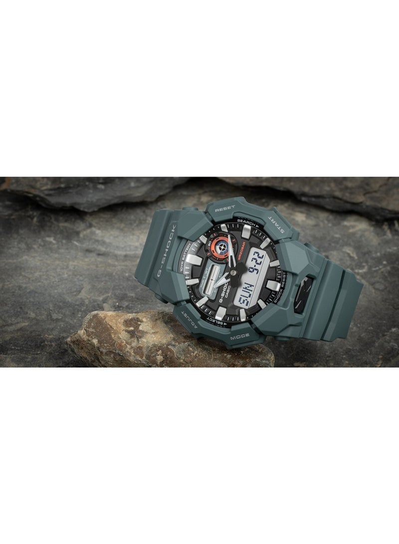 CASIO G-SHOCK Men's Resin Analog-Digital Watch GA-010CE-2ADR - Image 2
