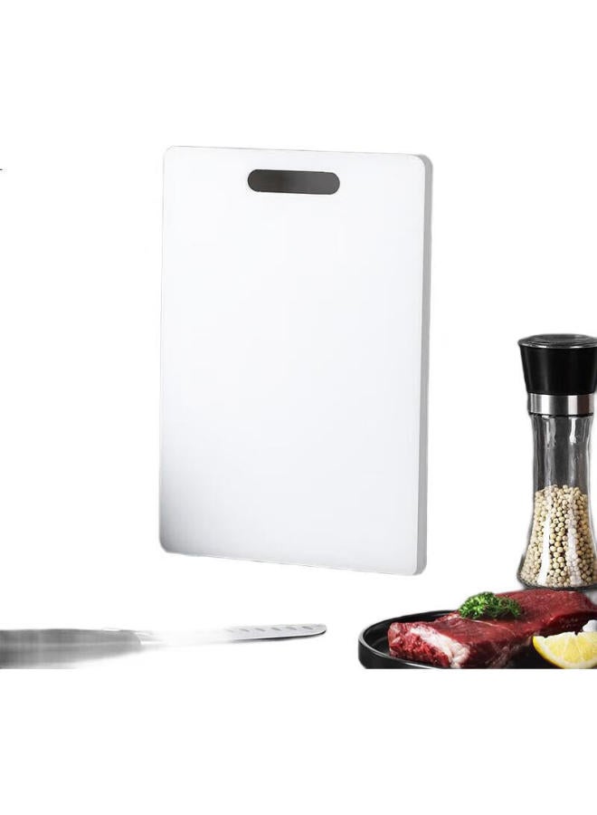 MAX COOK Maxcook Cutting Board, Anti-Mold Plastic Fruit And Baby Food Chopping Board, Pe Cutting Board For Cooked Food, Small Size 32*22*1Cm - Image 2