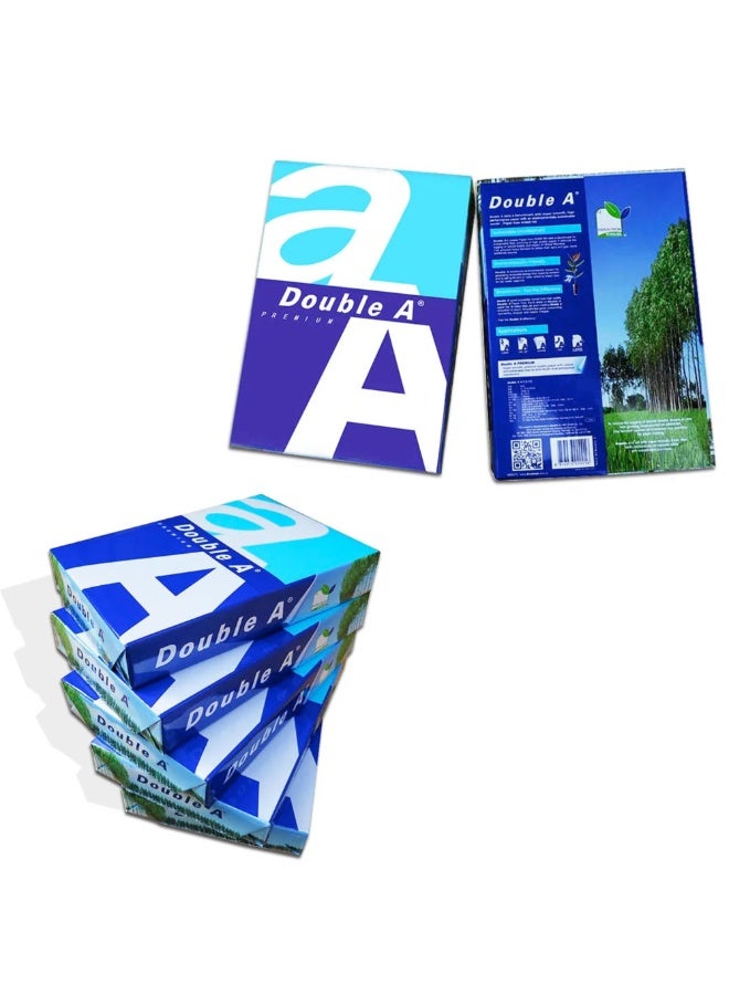 دبل إيه Double A A3 Paper – Box of 5 Reams | 297mm x 420mm | Bright White Sheets for Office, School & Home Use a3 - Image 2
