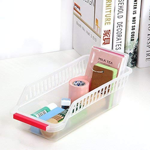 R Dabhi Plastic Fridge Space Saver Drawer Slide Storage RackMulticolour - Image 3