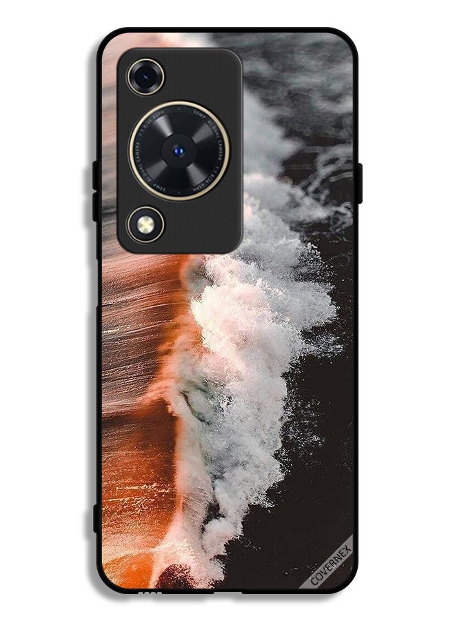 Covernex Huawei Nova Y72S Protective Case Cover Sea Water Wave