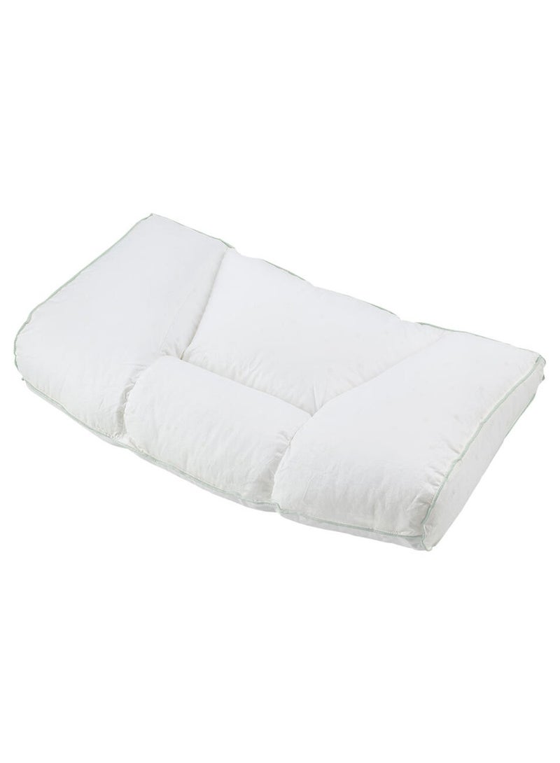 NORDIC SLEEP Fossflakes Chiropratic Pillow Small Size: 34 x 58 x 12 cm - WS TC233  - Image 1