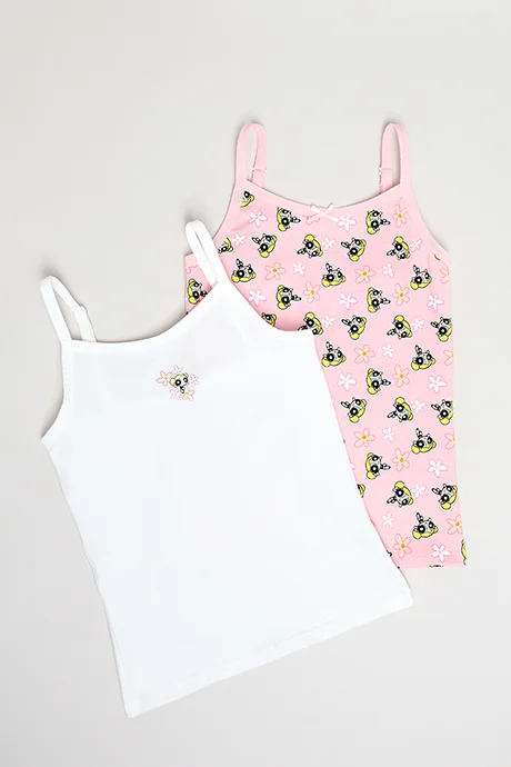 أر أند بي 2 Pack The Powerpuff Girls Print Camisoles