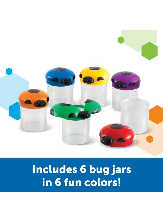 Learning Resources Jumbo Bug Jars (Box Of 6, 3X Magnification, Ages 3+) - Image 3