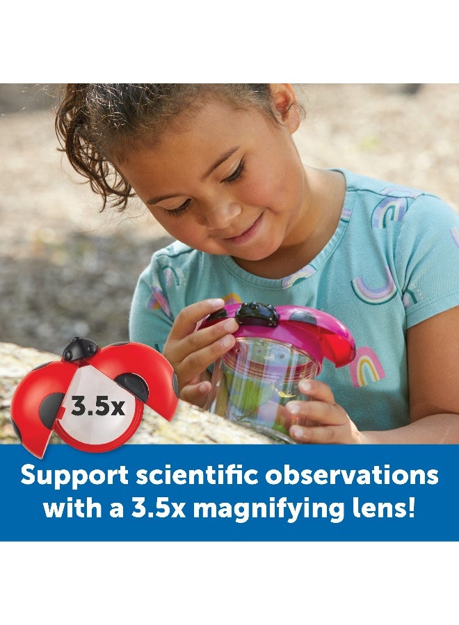 Learning Resources Jumbo Bug Jars (Box Of 6, 3X Magnification, Ages 3+) - Image 2