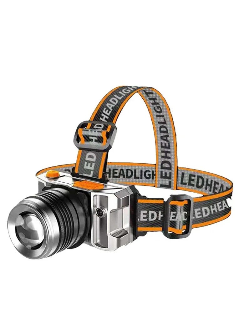 هابي لايت مصباح رأس صغير قابل للشحن بمنفذ USB  - Image 3