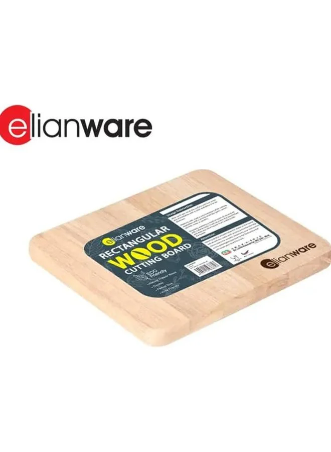 Elianware Rectangular Wooden Cutting Board Large