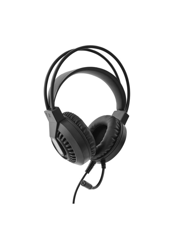 power zone PZ-3000 Gaming Headset RGB LED, Stereo Surround Sound, Noise-Isolating Microphone, USB + 3.5mm Wired Gaming Headphones for PC, PS4, PS5, Xbox, Laptop & Mobile - Image 5