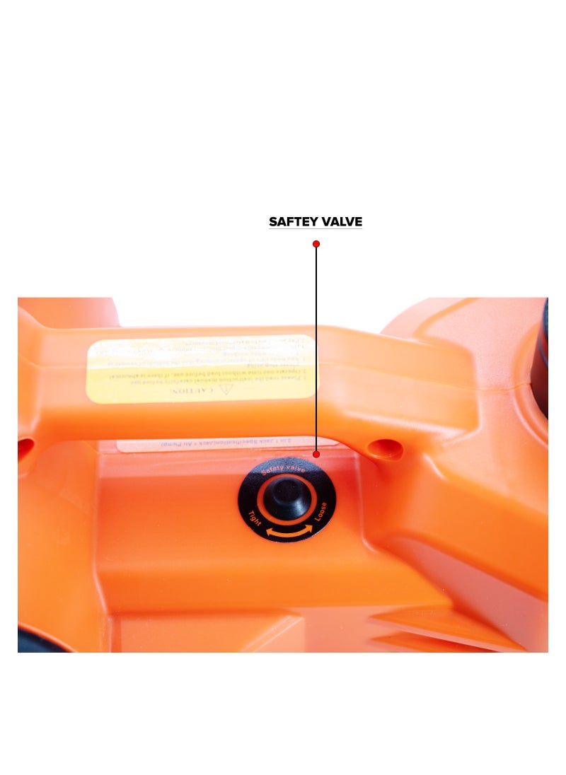 Toby's - Car Jack Electric 12V 5T 3 in 1 Electric Hydraulic Floor Jack Tire Inflator Pump - Image 1