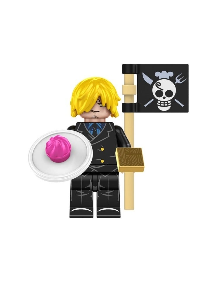 Set of 4 custom mini character toys, building block games for kids and adults. Build your own adventure with famous figures, character figurines, male figures with assorted blocks, kids’ blocks, building toys, boys’ toys, girls’ block toys, creative building game for kids, character-based block play, construction blocks, creative building set for girls, building toys for children and unique dolls, character block toys for ages 3 and up. - Image 2