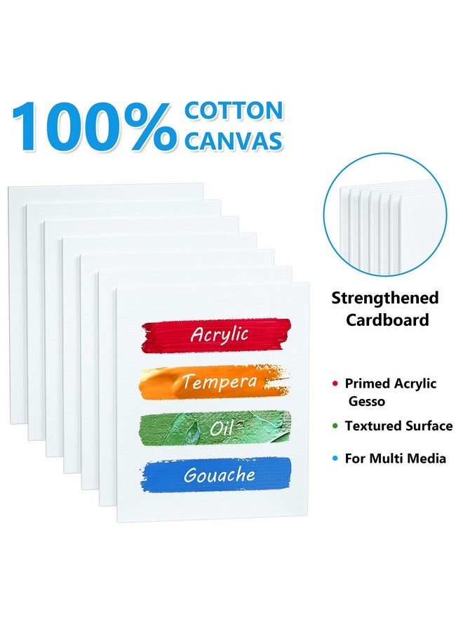 شاتل أرت مجموعة 50 مجموعة من أدوات الرسم القماشية من لوازم الرسم الفنية المكوكية مع 28 لوحة قماشية متعددة الأحجام للرسم و22 أداة بما في ذلك فرش الطلاء وسكاكين الرسم لطلاء الغواش الزيتي الأكريليك - Image 4