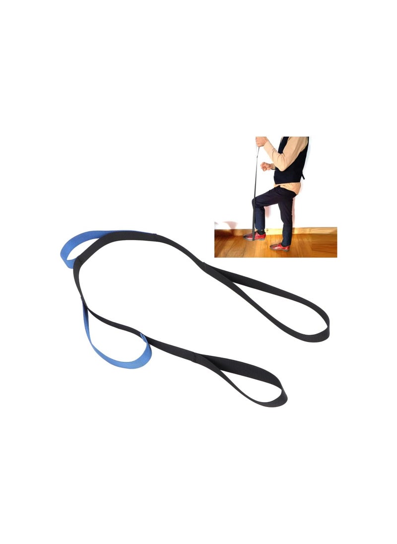 Leg Lifter Strap, Leg Lifter with 2 Handle, and Reposition Legs, Webbing Mobility Aid for Walking Practice, Recovery After Surgery