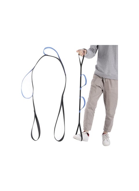 Leg Lifter Strap, Leg Lifter with 2 Handle, and Reposition Legs, Webbing Mobility Aid for Walking Practice, Recovery After Surgery