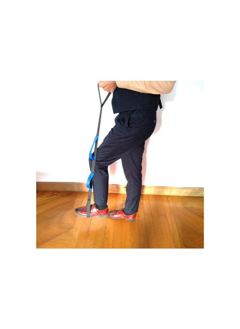 Leg Lifter Strap, Leg Lifter with 2 Handle, and Reposition Legs, Webbing Mobility Aid for Walking Practice, Recovery After Surgery