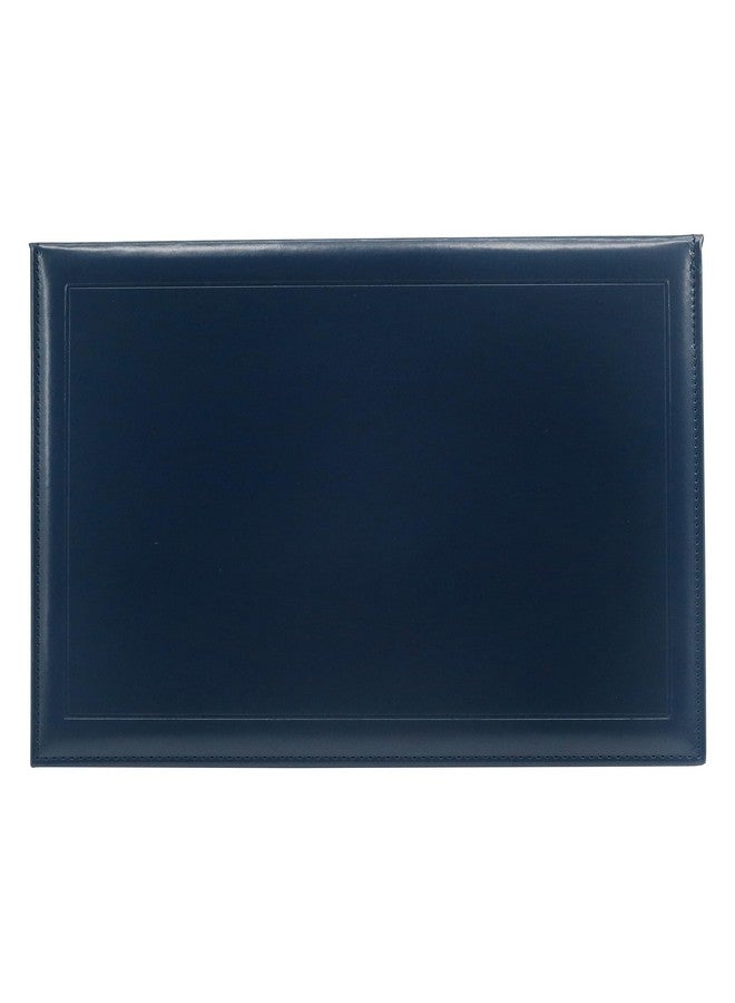 جرادجويشون مول غطاء دبلومة جلدي ناعم للشهادة مقاس 8.5 × 11 حامل دبلومة التخرج مبطن باللون الأزرق الداكن - Image 3