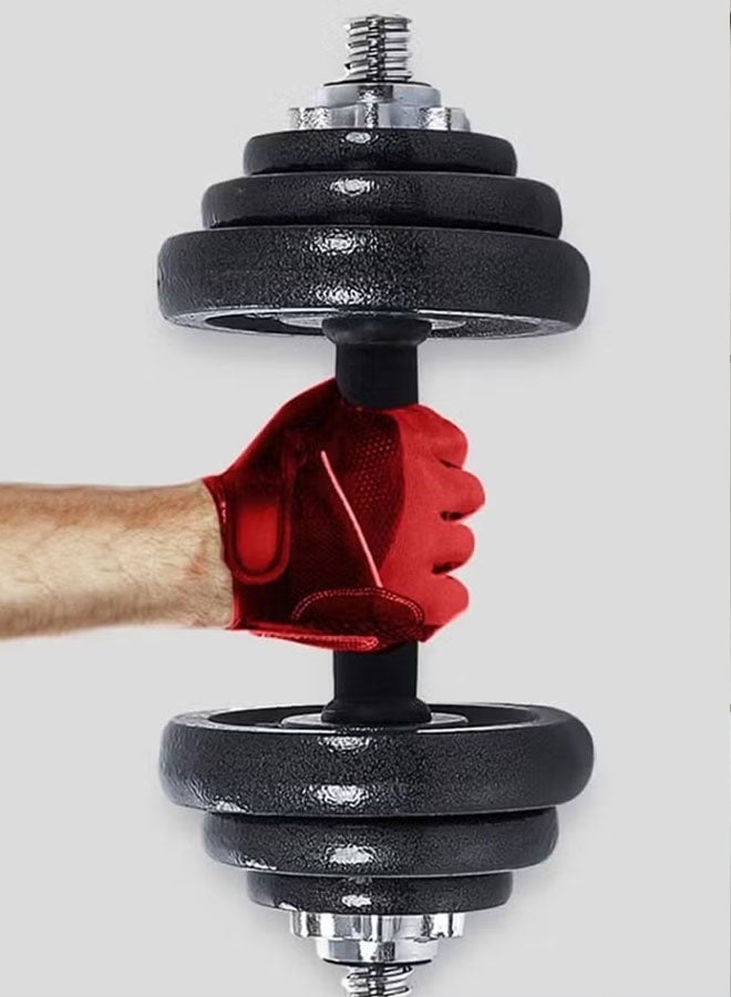 فيتنس ورلد طقم دمبل وزن مدمج وزن 20 كجم - Image 5