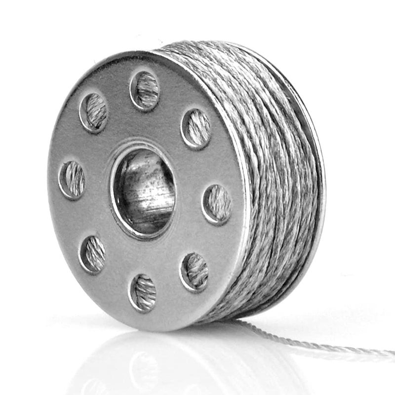 Treedix Treedix 316L Conductive Sewing Thread Stainless Thin Conductive for Gloves Metal Thread Reflective 2 Ply 4m131ft 4m 