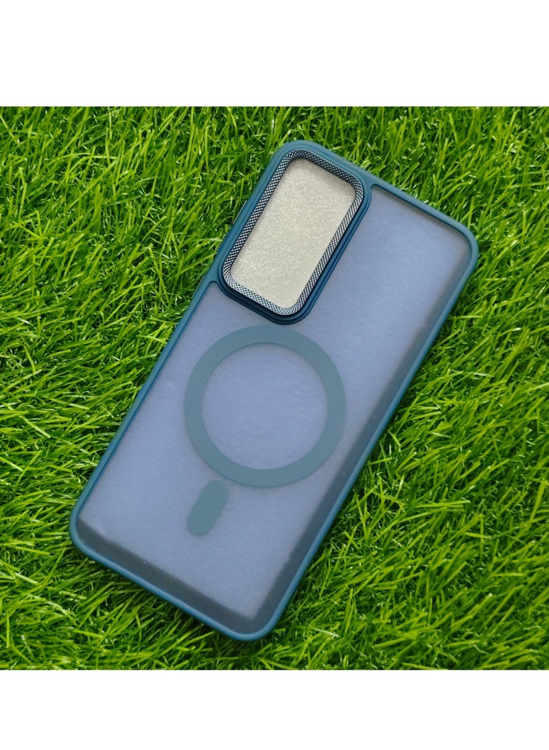 Case for Samsung S25 Ultra Case Magnetic Translucent Matte Phone Cases [Compatible with MagSafe] Thin Slim Fit Shockproof Bumper Hard Protective Cover for Women Men Girls - Image 1