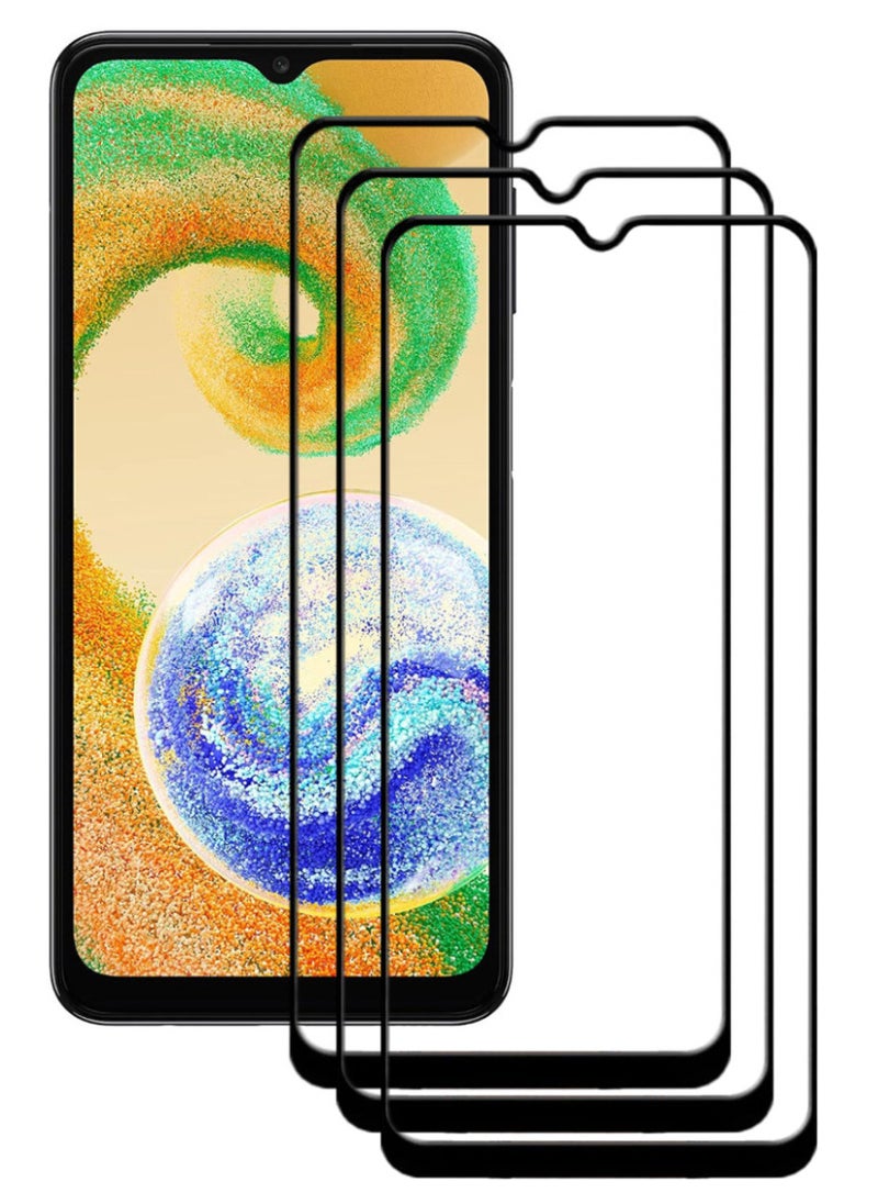 ACLIX 3 Pieces Antistatic ESD Dustproof Premium Quality High Definition Tempered Glass Screen Protector Designed For Samsung Galaxy A04s - Image 1